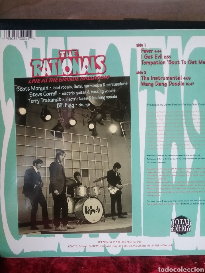 Discos de vinilo: RATIONALS 1994 10 &rdquo; Total Energy Records - Foto 2