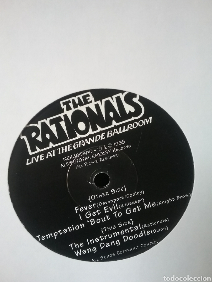 Discos de vinilo: RATIONALS 1994 10 &rdquo; Total Energy Records - Foto 4