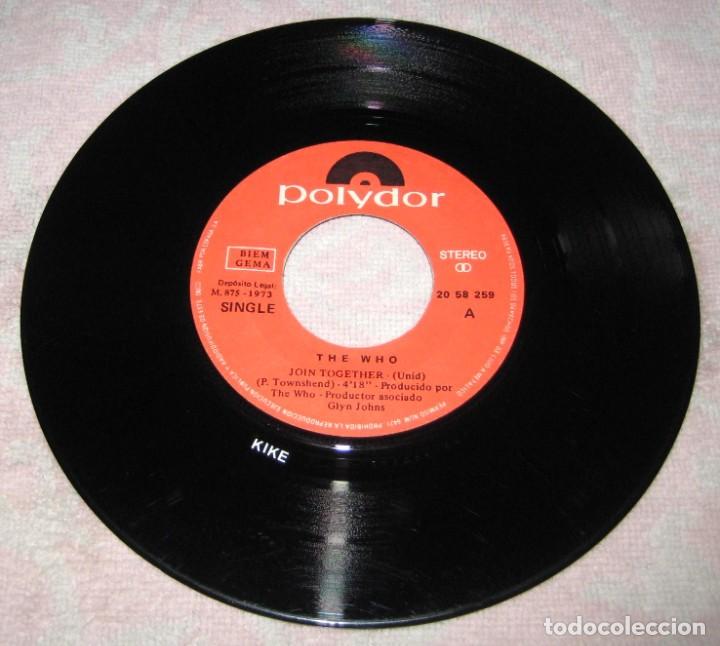 Discos de vinilo: THE WHO - Join Together - Single (Polydor 1973) Spain - Foto 2