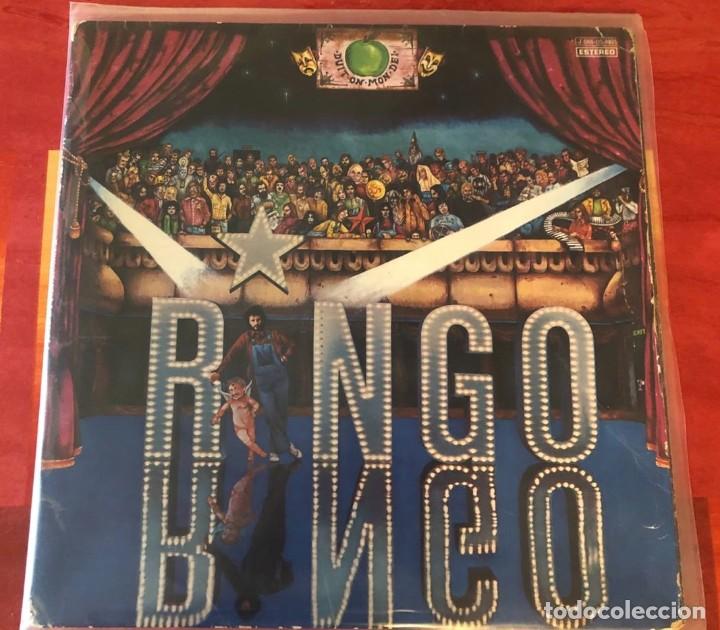Discos de vinilo: RINGO STARR &rdquo;RINGO&rdquo;, LP primera edici&oacute;n espa&ntilde;ola 1973 - Foto 1