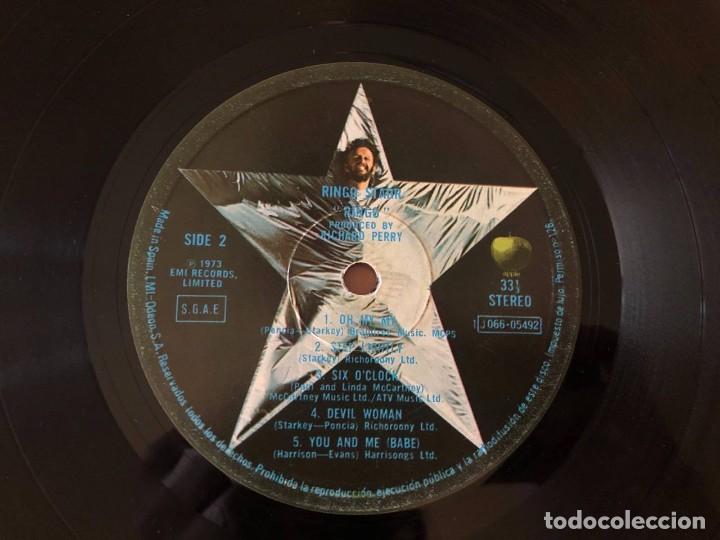 Discos de vinilo: RINGO STARR &rdquo;RINGO&rdquo;, LP primera edici&oacute;n espa&ntilde;ola 1973 - Foto 3