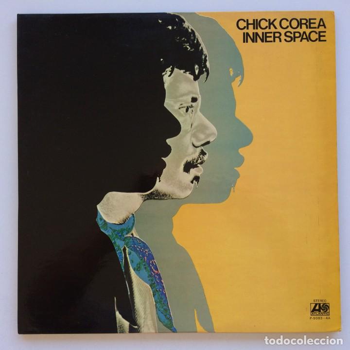 Discos de vinilo: Chick Corea &lrm;&ndash; Inner Space, 2 LPs, Japan 1973 Atlantic* - Foto 1