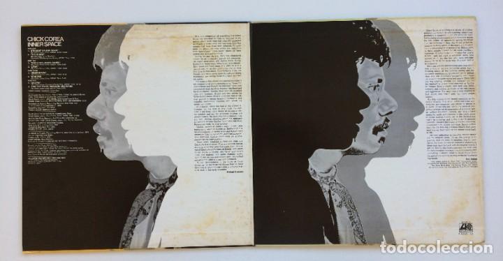 Discos de vinilo: Chick Corea &lrm;&ndash; Inner Space, 2 LPs, Japan 1973 Atlantic* - Foto 3