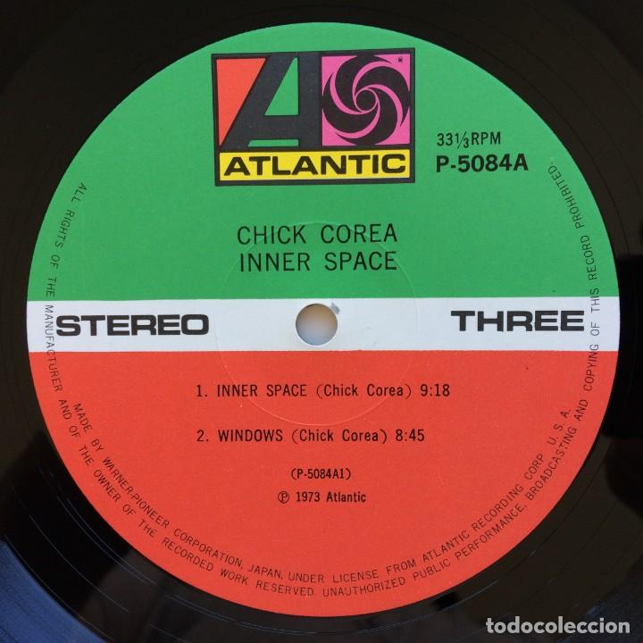 Discos de vinilo: Chick Corea &lrm;&ndash; Inner Space, 2 LPs, Japan 1973 Atlantic* - Foto 8