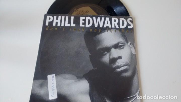 SINGLE (VINILO) DE PHIL EDWARDS A&Ntilde;OS 90
