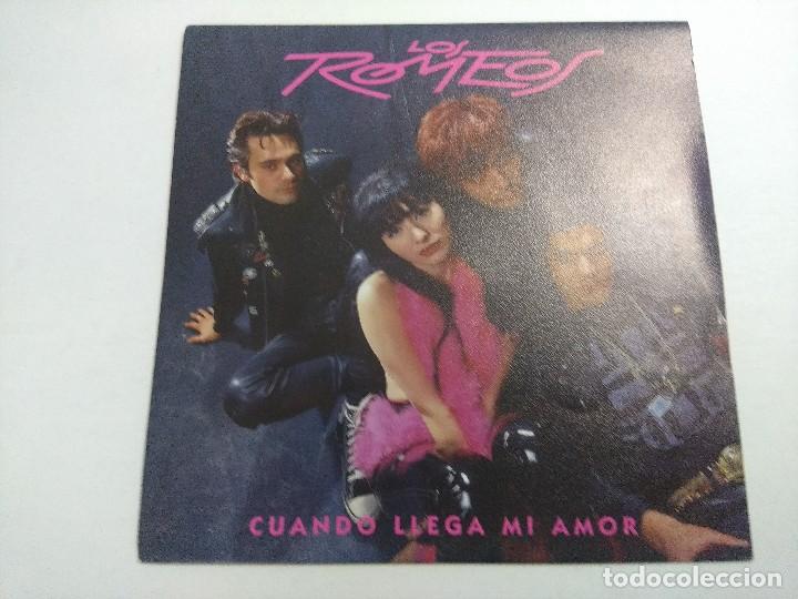 Discos de vinilo: SINGLE/LOS ROMEOS/CUANDO LLEGA EL AMOR. - Foto 1