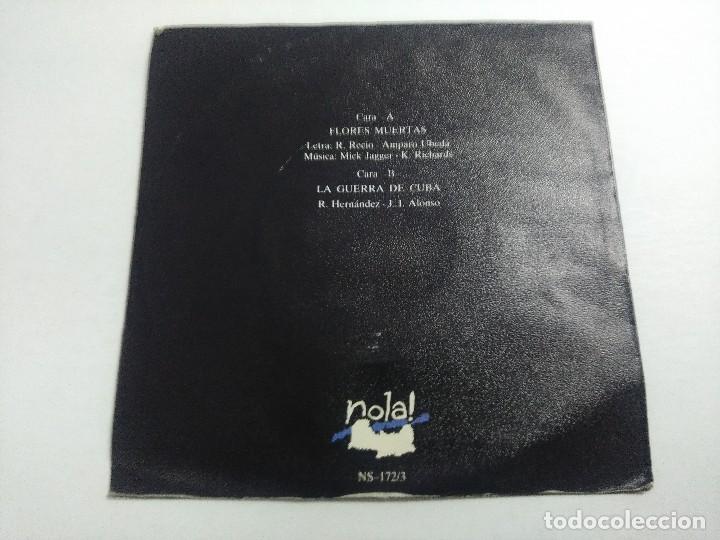 Discos de vinilo: SINGLE/DESPERADOS/FLORES MUERTAS. - Foto 3