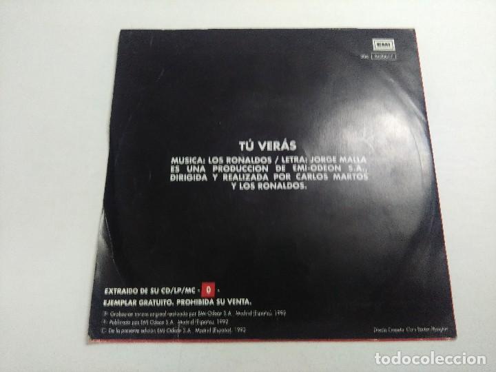 Discos de vinilo: SINGLE/LOS RONALDOS/TU VERAS. - Foto 3