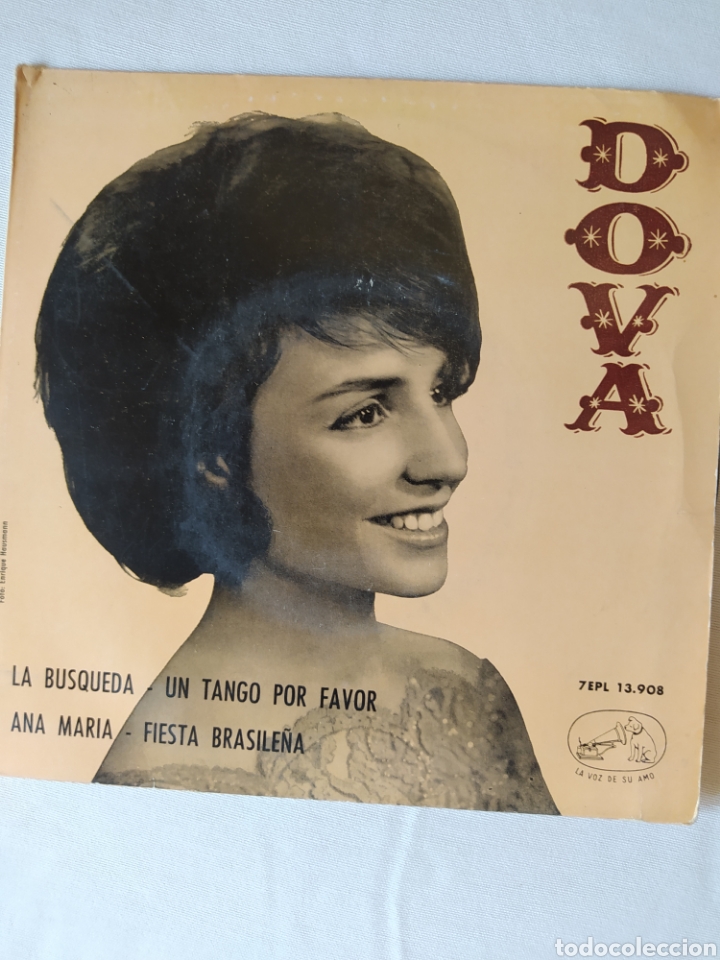Discos de vinilo: DOVA- EP SELLO ODE&Oacute;N-SINGLE- 1963- - Foto 1