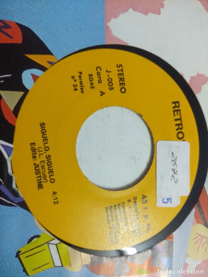 Discos de vinilo: SINGLE/RETROVISOR/SIGUELO. - Foto 2
