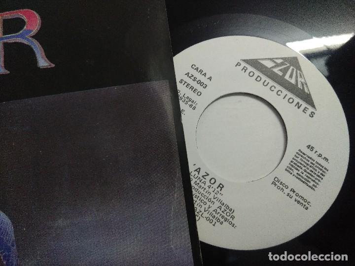 Discos de vinilo: SINGLE/AZOR/LUNA/PROMOCIONAL. - Foto 2