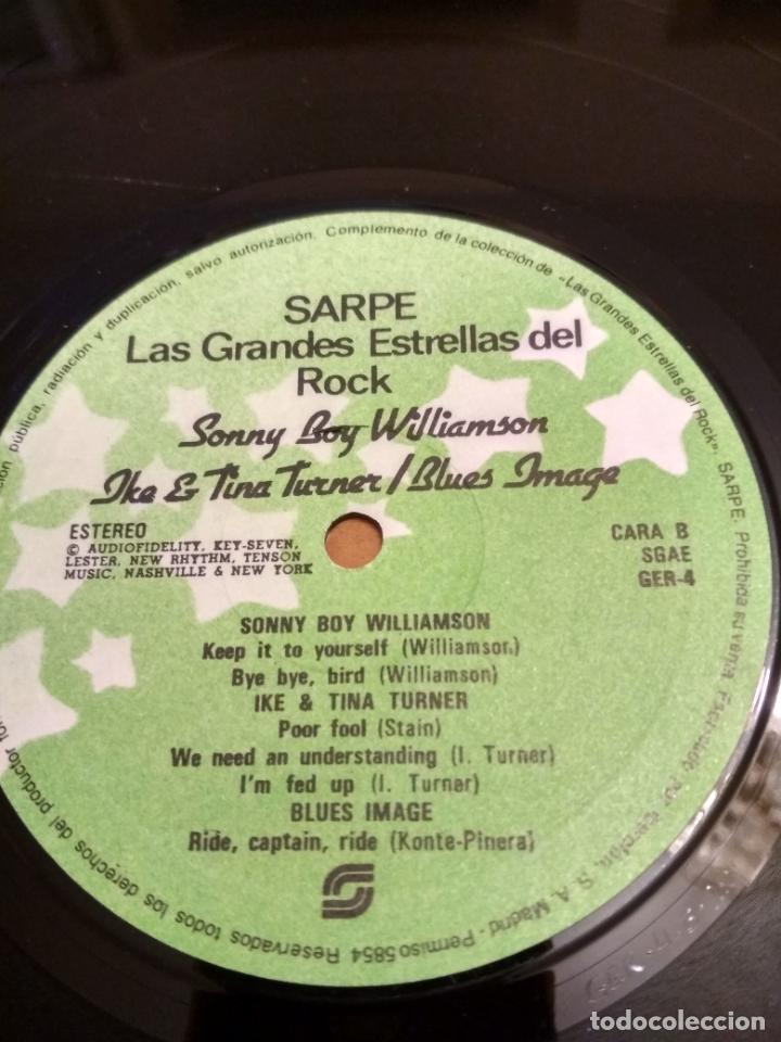Discos de vinilo: Sarpe grandes estrellas del rock - Foto 1