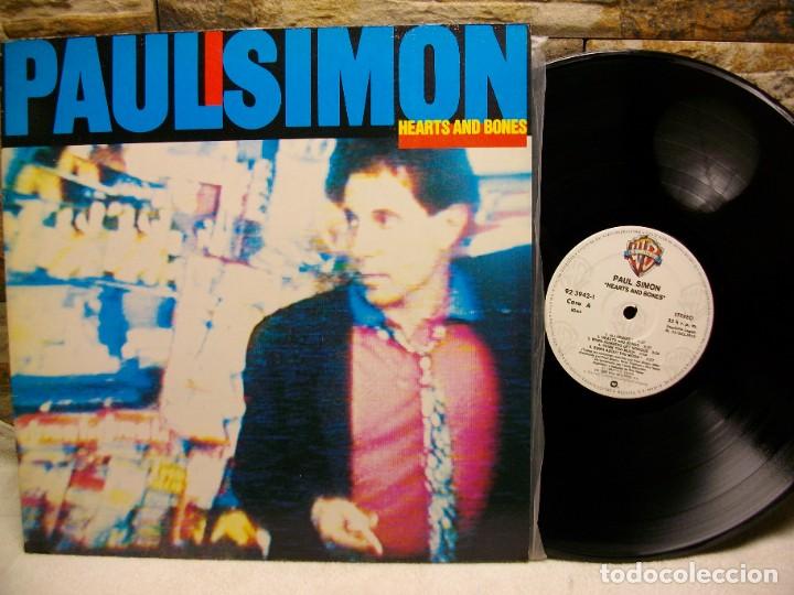 Discos de vinilo: PAUL SIMON HEARTS AND BONES VINYL LP - Foto 1