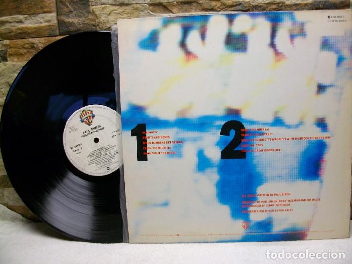 Discos de vinilo: PAUL SIMON HEARTS AND BONES VINYL LP - Foto 2