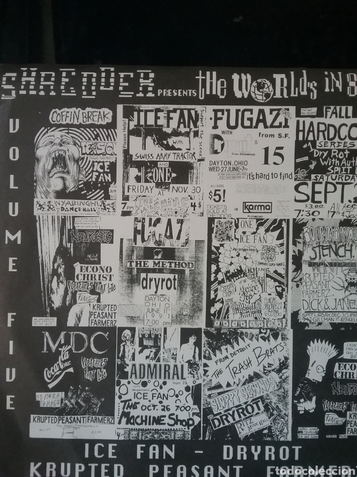 Discos de vinilo: SHREDDER Hardcore- Punk Series 7&rdquo; - Foto 1