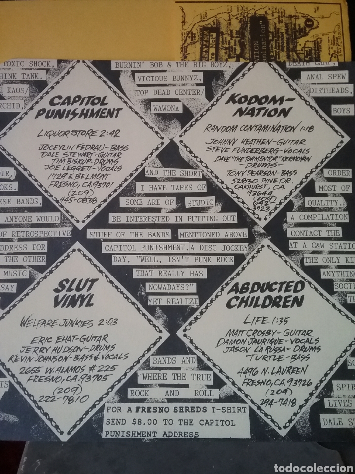 Discos de vinilo: SHREDDER Records Hardcore - Punk Series - Foto 3