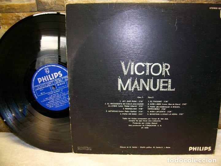 Discos de vinilo: VICTOR MANUEL Victor Manuel 10 DISCO LP - Foto 3