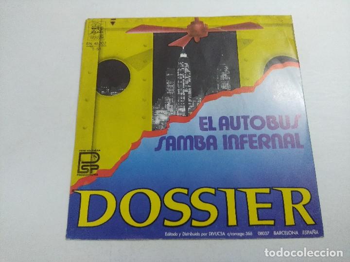 Discos de vinilo: SINGLE/DOSSIER/EL AUTOBUS-SAMBA INFERNAL. - Foto 3