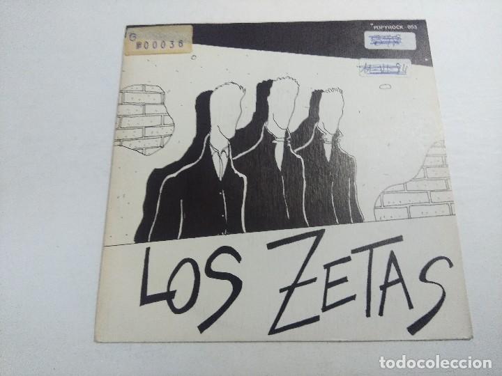 Discos de vinilo: SINGLE/LOS ZETAS/GENTE CORRIENTE-MONASTERIO. - Foto 1