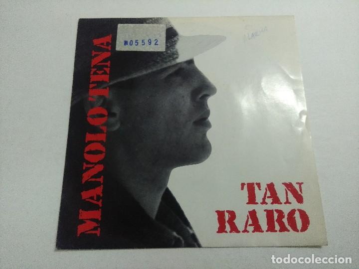 Discos de vinilo: SINGLE/MANOLO TENA/TAN RARO. - Foto 1