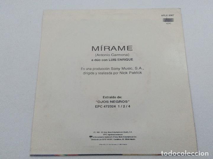 Discos de vinilo: SINGLE/AZUCAR MORENO/MIRAME/PROMOCIONAL. - Foto 3