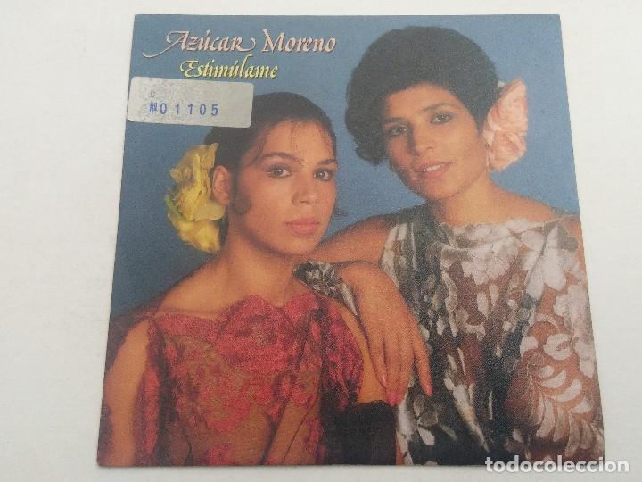 Discos de vinilo: SINGLE/AZUCAR MORENO/ESTIMULAME. - Foto 1