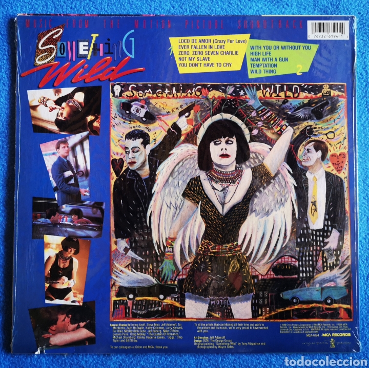 Discos de vinilo: SOMETHIN WILD - (ALGO SALVAJE) - LP - Foto 2