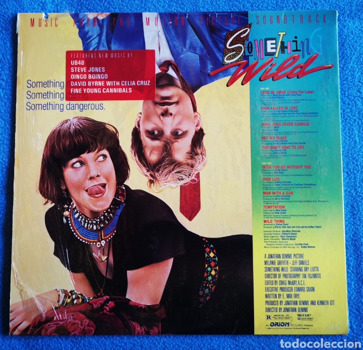 Discos de vinilo: SOMETHIN WILD - (ALGO SALVAJE) - LP - Foto 1