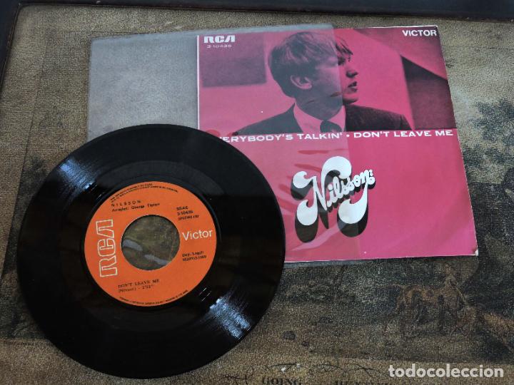 Discos de vinilo: Nilsson,L Everybody Is Talking, Rca, Single - Foto 2
