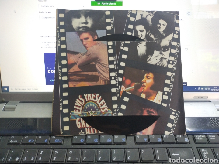 Discos de vinilo: Elvis Presley single flexi disc greatest hits - Foto 3