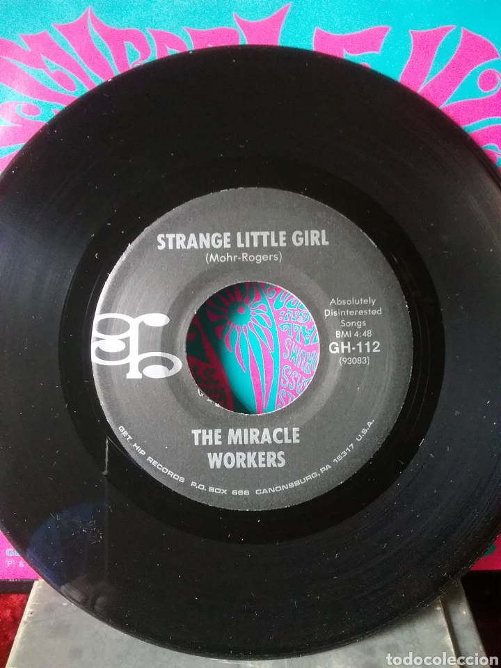 Discos de vinilo: MIRACLE WORKERS 1989 Get Hip Records 7&rdquo; - Foto 3