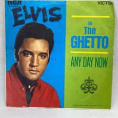 Discos de vinilo: SINGLE ELVIS - IN THE GHETTO - ESPAÑA - AÑO 1969. Lote 268441754