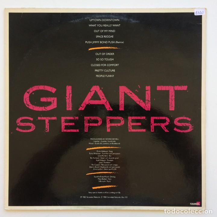 Discos de vinilo: Giant Steppers ‎– Giant Steppers Sweden,1983 Stranded Rekords - Foto 2 - 262240945