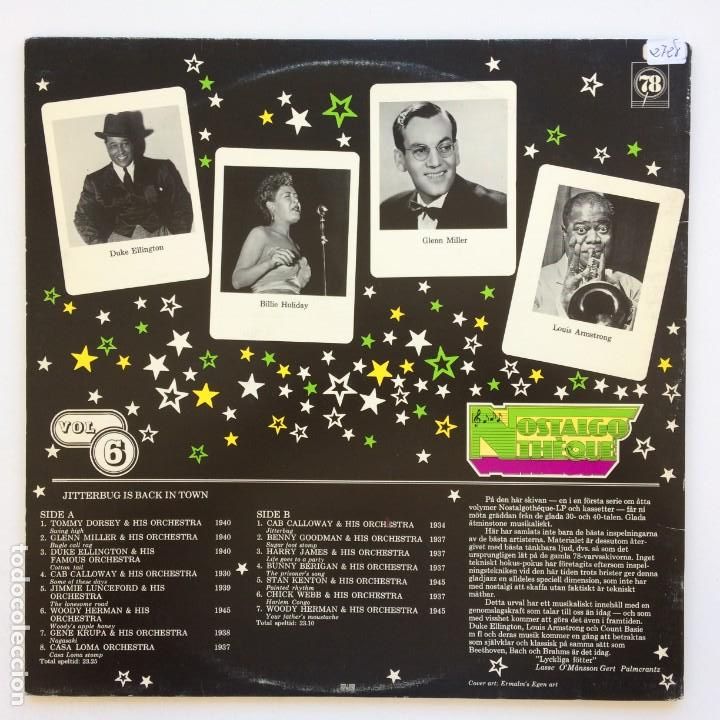 Discos de vinilo: Various - Jitterbug Is Back In Town Sweden Nostalgoth&eacute;que - Foto 2