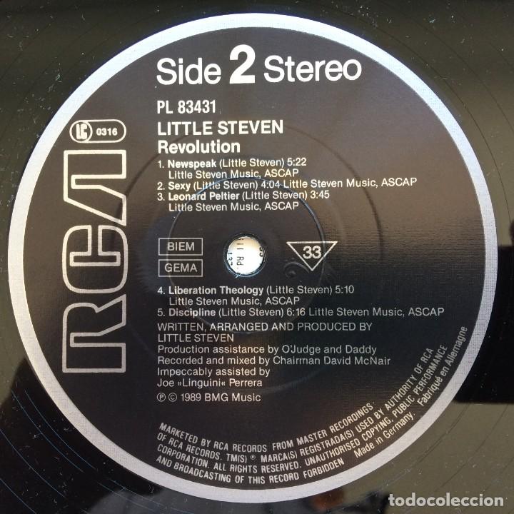 Discos de vinilo: Little Steven &lrm;&ndash; Revolution Germany,1989 RCA - Foto 5