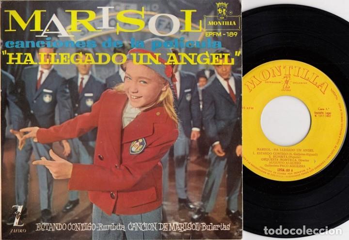Discos de vinilo: MARISOL - ESTANDO CONTIGO - DE HA LLEGDO UN ANGEL - EP DE VINILO