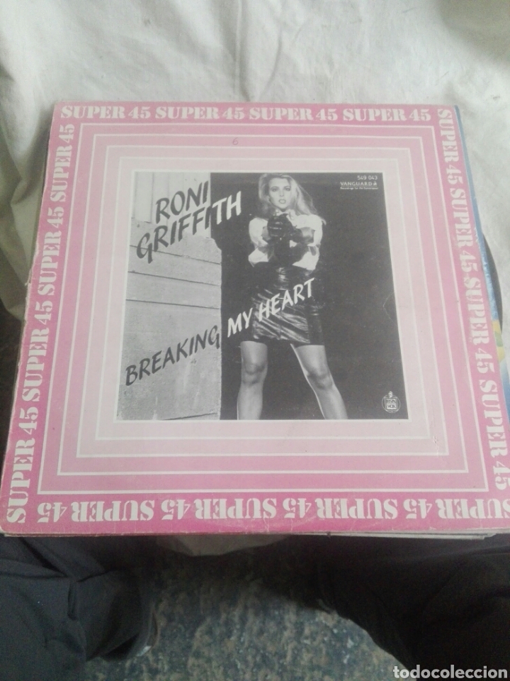 Discos de vinilo: Lp 45 rp roni griffith breaking my heard - Foto 1