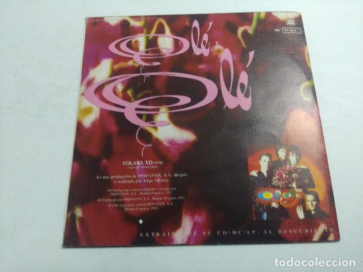 Discos de vinilo: SINGLE/OLE OLE/VOLAVA YO. - Foto 3
