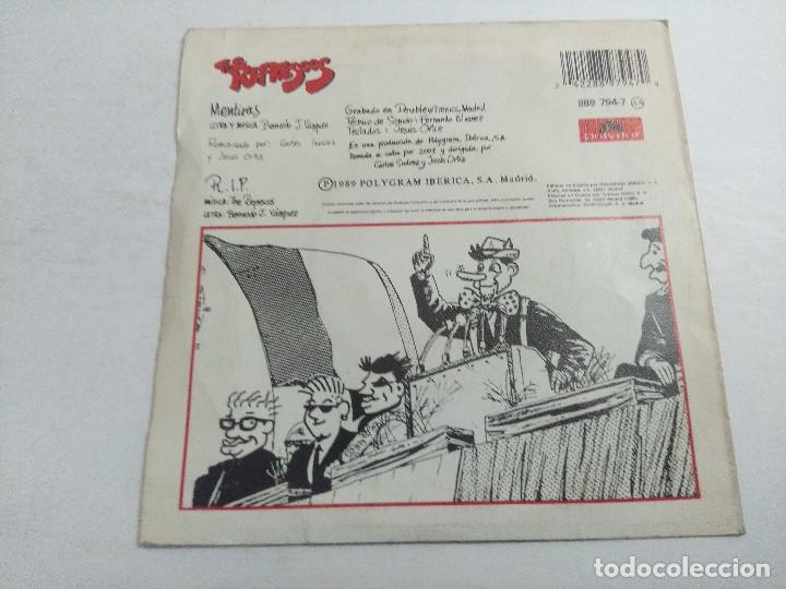 Discos de vinilo: SINGLE/LOS REFRESCOS/MENTIRAS. - Foto 3