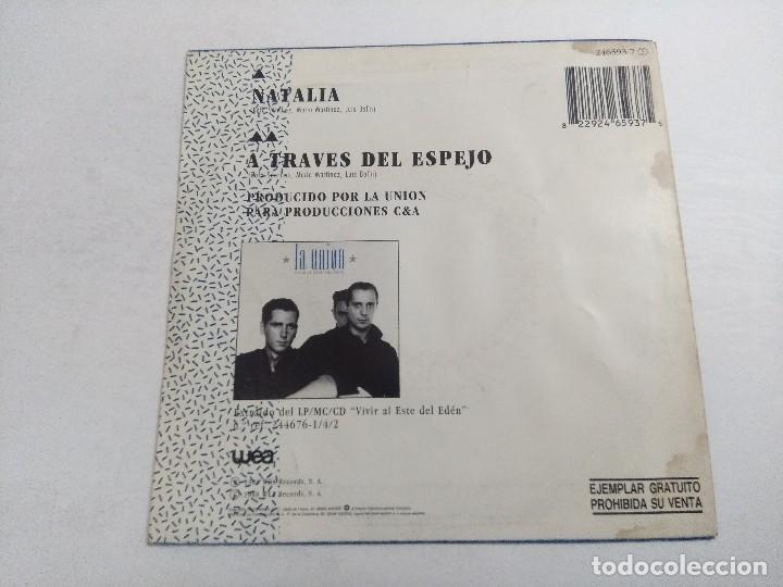 Discos de vinilo: SINGLE/LA UNION/NATALIA/PROMOCIONAL. - Foto 3