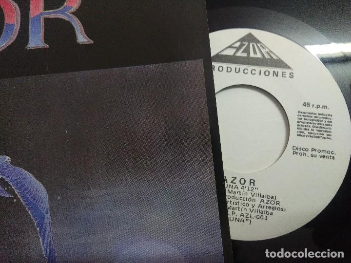 Discos de vinilo: SINGLE/AZOR/LUNA/PROMOCIONAL. - Foto 2