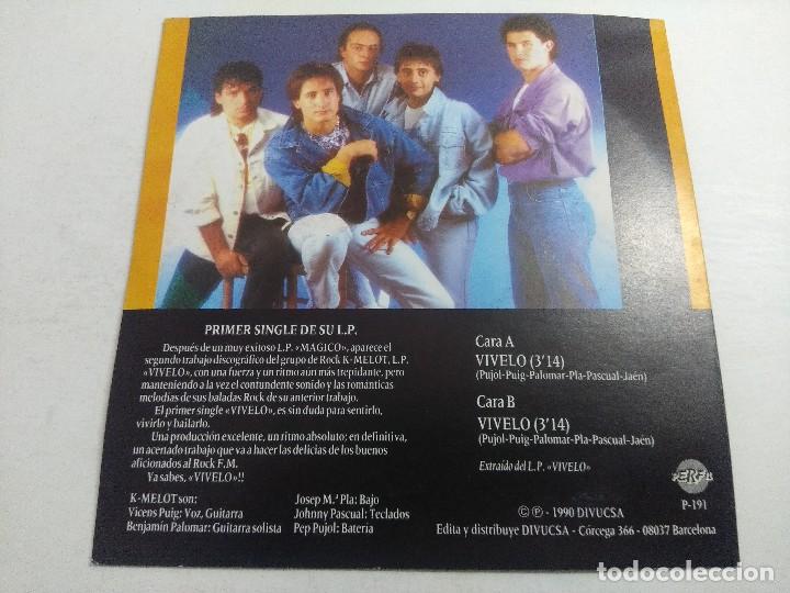 Discos de vinilo: SINGLE/K-MELOT/VIVELO. - Foto 3