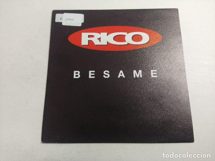 Discos de vinilo: SINGLE/RICO/BESAME/PROMOCIONAL. - Foto 1