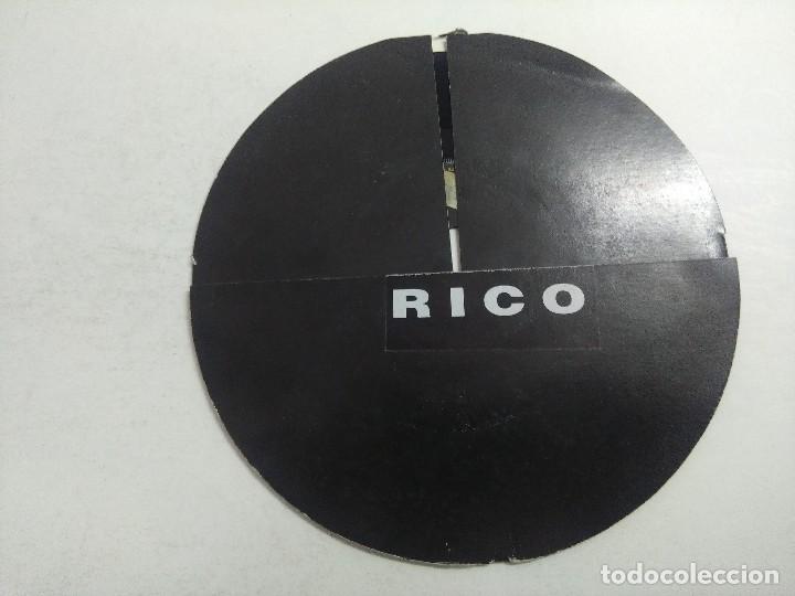 Discos de vinilo: SINGLE/RICO/RICO-OCCIDENTAL/BIOGRAFIA. - Foto 2