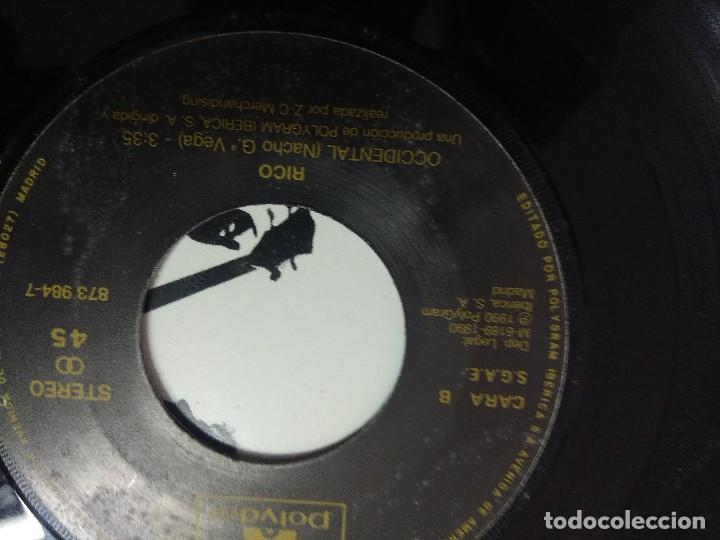 Discos de vinilo: SINGLE/RICO/RICO-OCCIDENTAL/BIOGRAFIA. - Foto 6