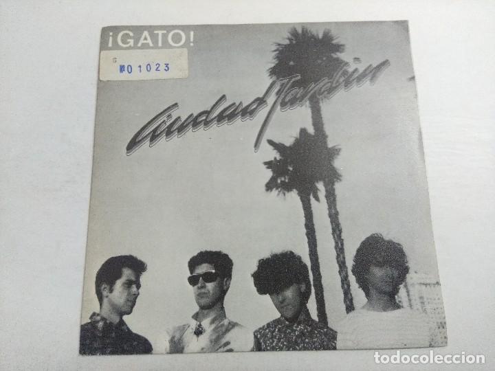 Discos de vinilo: SINGLE/CIUDAD JARDIN/GATO. - Foto 1