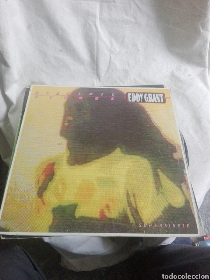 Discos de vinilo: Lp eddy grand supersingle - Foto 1
