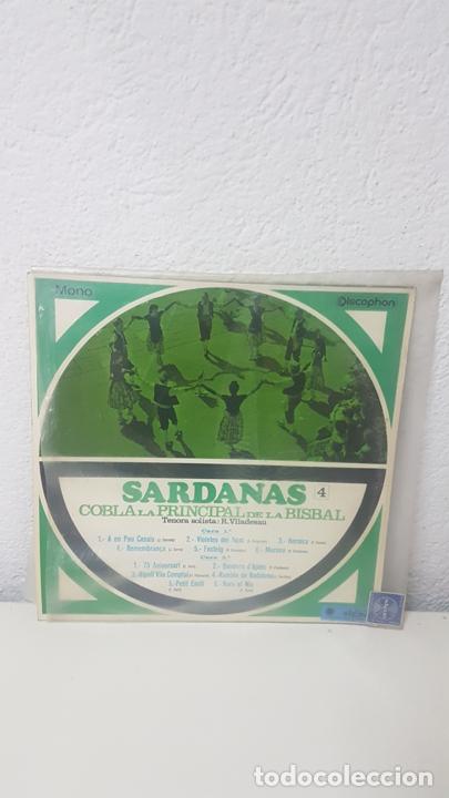 Discos de vinilo: SARDANAS 4 - Cobla la Principal de la Bisbal - Foto 2