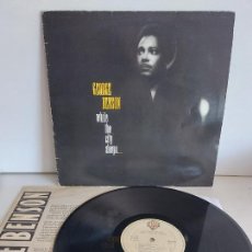 Discos de vinilo: GEORGE BENSON / WHILE THE CITY SLEEPS / LP - WB RECORDS-1986 / MBC. ***/***. Lote 268763009