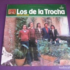 Discos de vinilo: LOS DE LA TROCHA - LP COLUMBIA 1978 - SEVILLANAS Y RUMBAS - EVORAS - MUÑOZ- LEVE USO